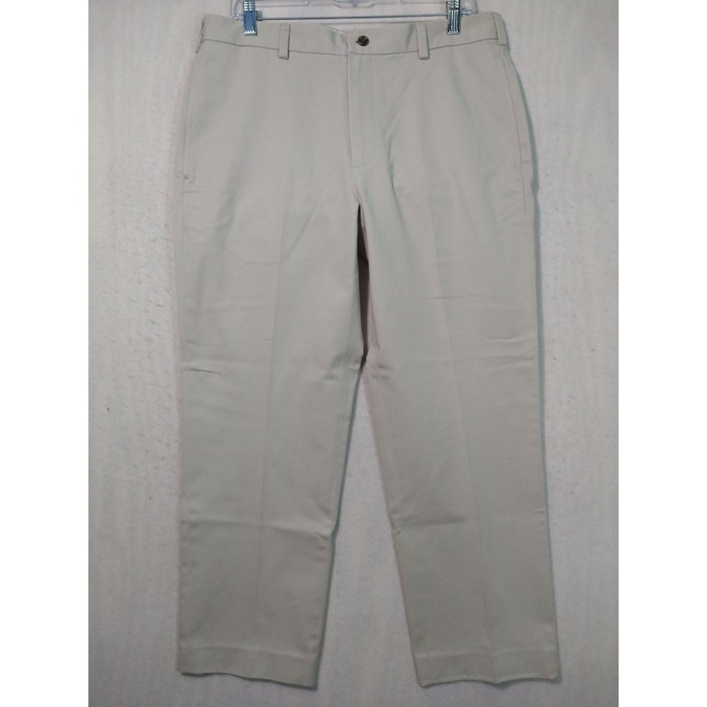 NWOT Brooks Brothers Advantage Chino Clark Khaki Pant Men 34x28.